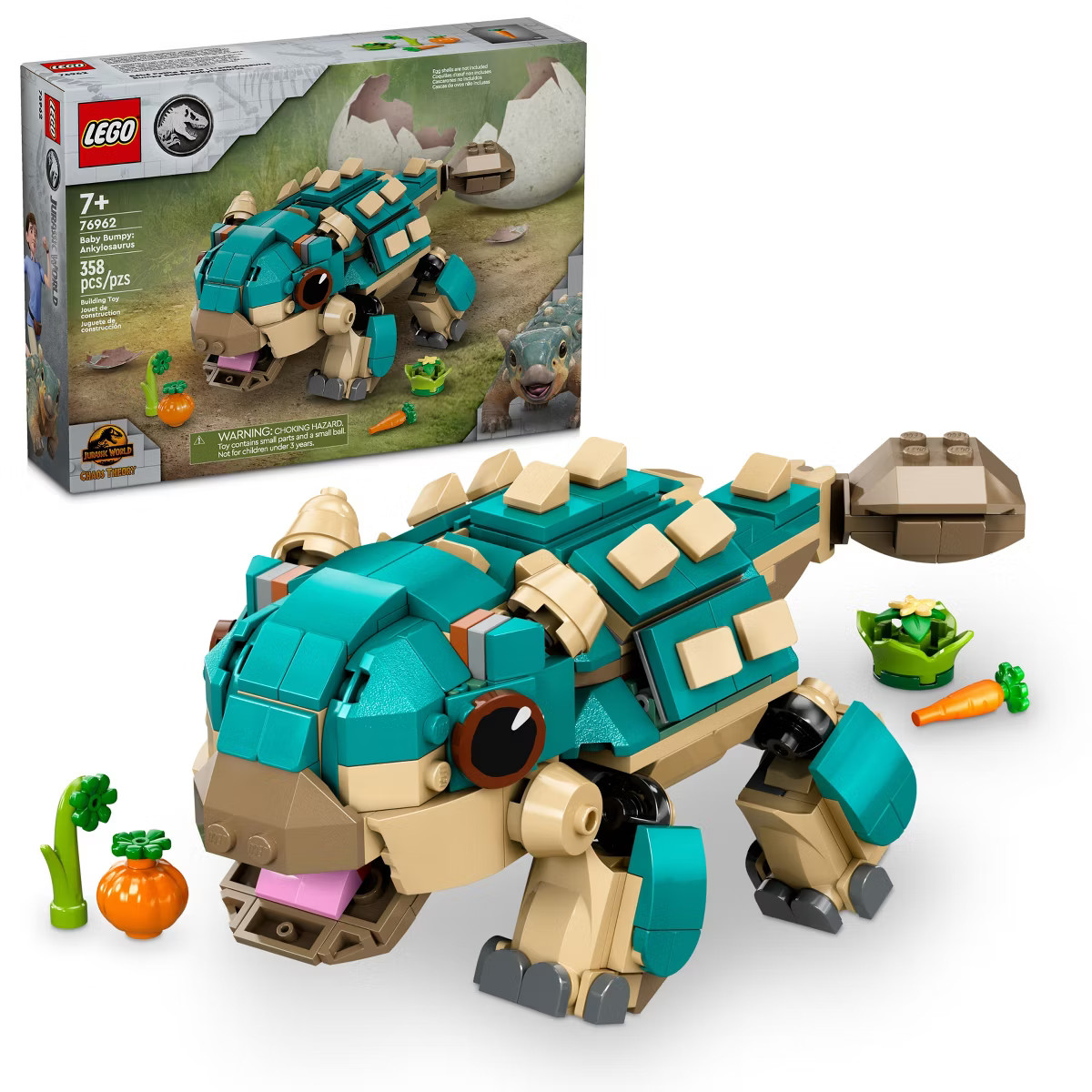 LEGO Jurassic World Baby Bumpy: Ankylosaurus Dinosaur Toy 76962 | Target