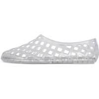 Jeffrey Campbell Women's Perforated Jelly Flat Ballet Shoes - Clear | Very Ireland