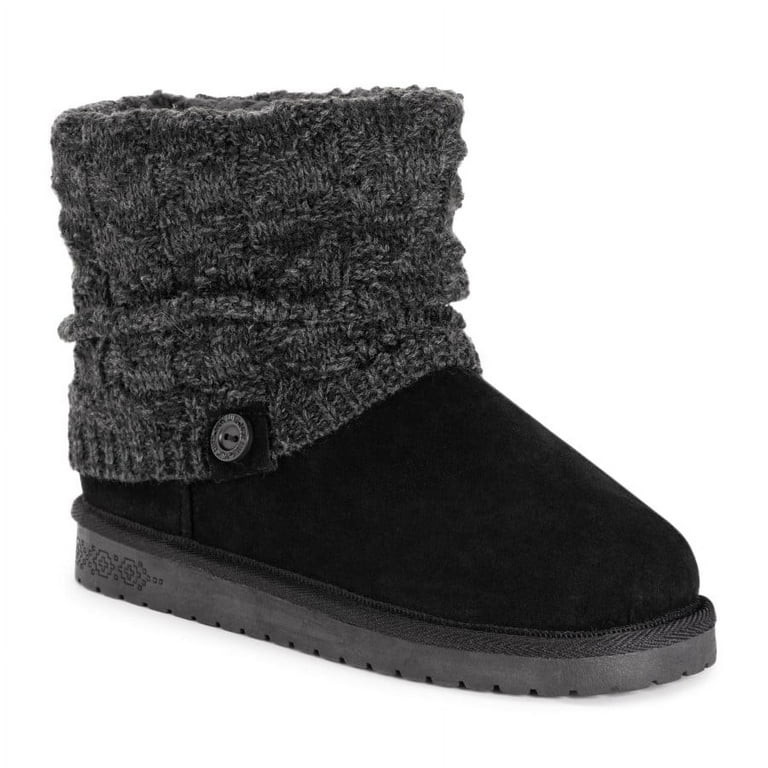 MUK LUKS Women's Laurel Sweater Boot | Walmart (US)