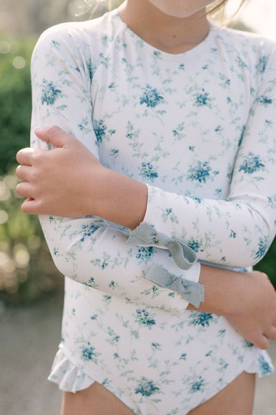Brock Collection x Minnow Classic Fleur Rashguard One Piece | Over The Moon