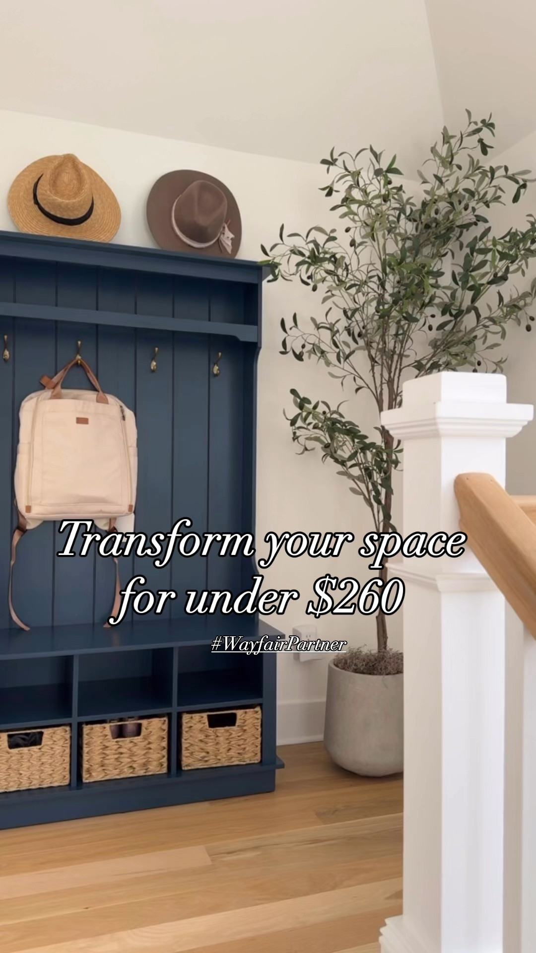 Still can’t believe the transformation of the space for under $250! I just shared a video of it, but I wanted to share another one talking to you through all the details! Like the beautiful wood paneling on the back that looks like shiplap, the baskets that come with it, and just how beautiful it is overall! Check the dimensions for your space, but this is perfect for small spaces that needs some organization! I got it on sale for 53% off as part of @Wayfair Spring Savings Event! I’ll link it below, as well as some other items from the sale that I absolutely love! The prices are so good! Items are on sale up to 70% off and the shipping is so fast!

#Wayfair #WayfairPartner 

#LTKHome #LTKSaleAlert