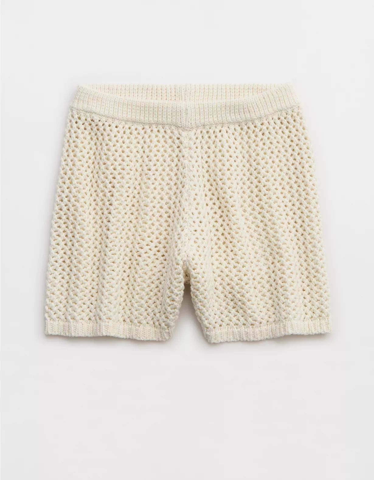 OFFLINE By Aerie Crochet High Waisted Short | American Eagle Outfitters (US & CA)