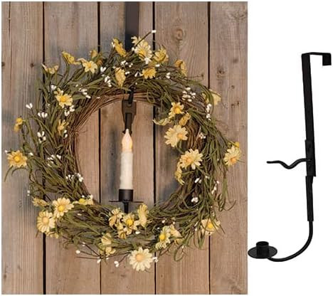 Over Door Holder for Wreath & Candle (Wreath not Included) | Amazon (US)