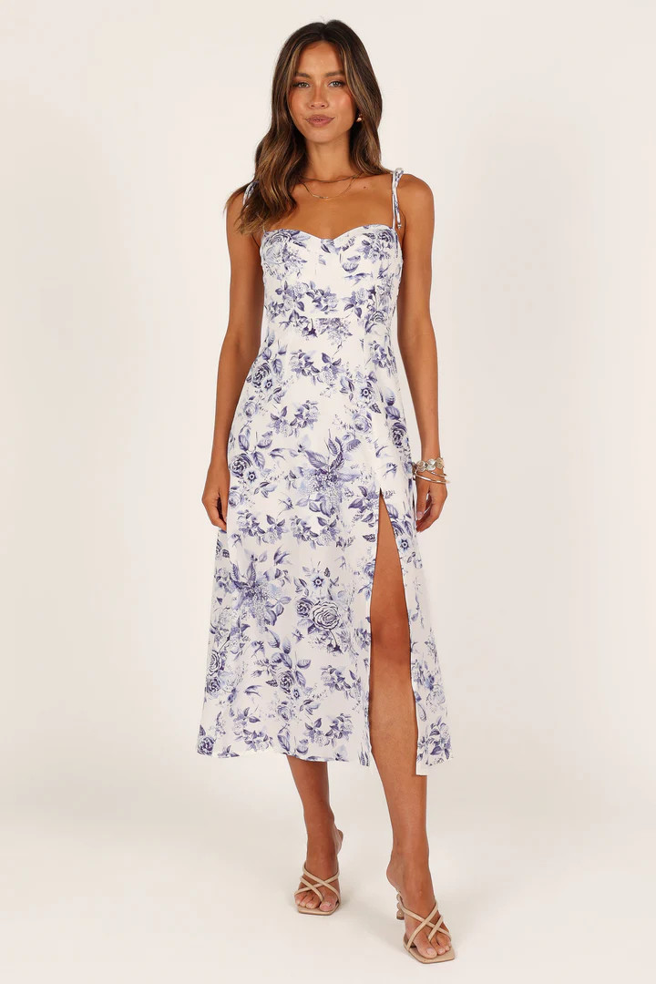 Azelia Dress - Blue Floral | Petal & Pup (US)