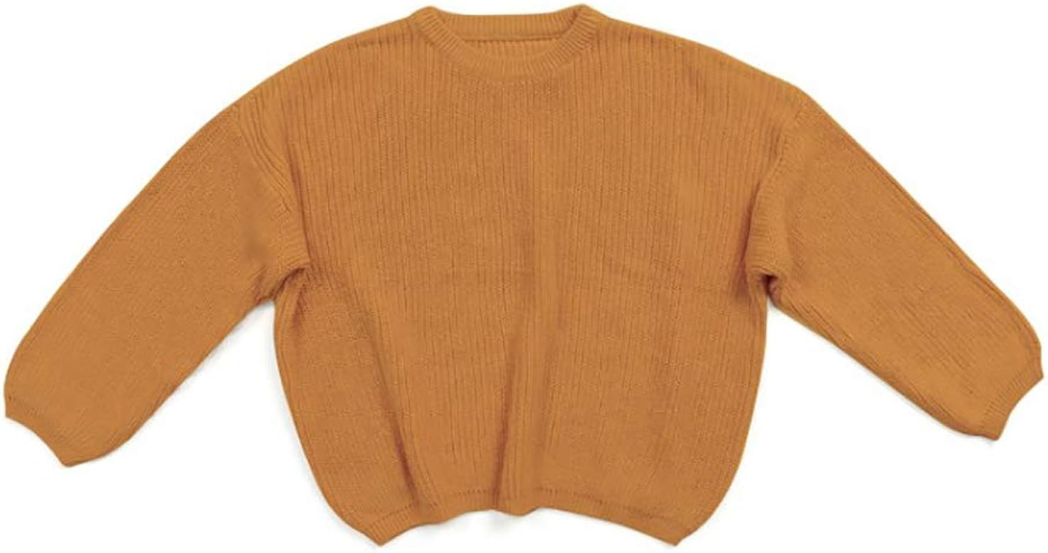 Afunbaby Baby Girl Boy Knit Sweater Blouse Pullover Sweatshirt Warm Crewneck Long Sleeve Tops for In | Amazon (US)