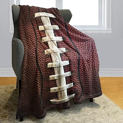 Football Texture Blanket 60" x 80", Gifts for Football Lovers, Boy Teen | Amazon (US)