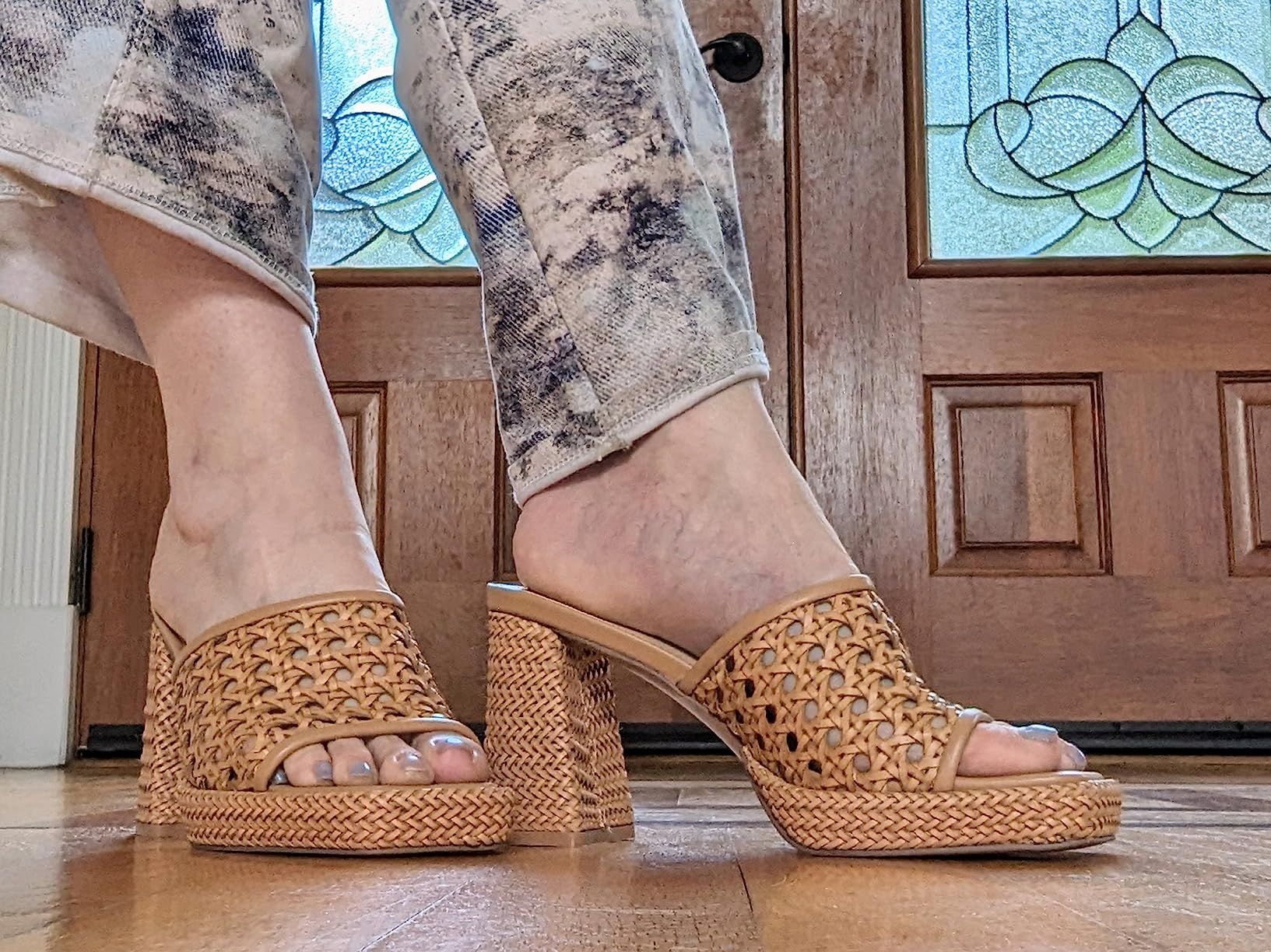 The Drop Women's Fia Woven Platform Sandal | Amazon (US)