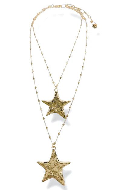Double or Nothing Star Layered Necklace | The Willow Tree