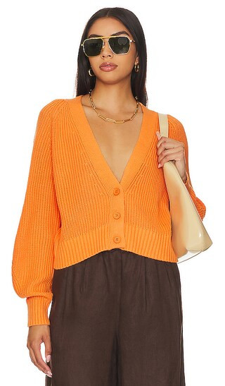 Rumi Shaker Cardigan in Sorbet | Revolve Clothing (Global)