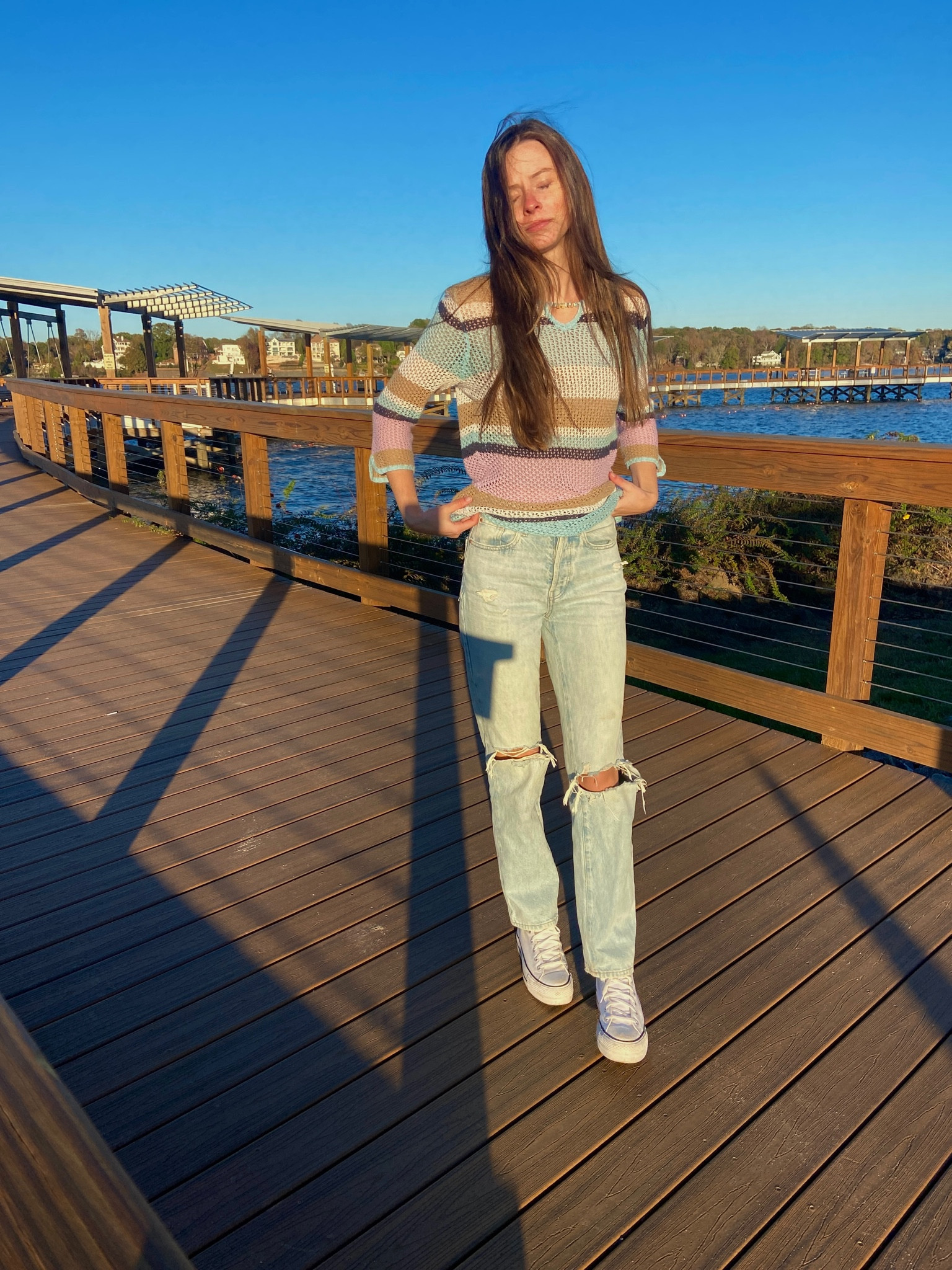 By the lake outfit, outfit inspo, outfit ideas, outfit goals, converse, white converse shoes outfits, fashion minimalist, colorful outfits, fall fashion ideas, November 2022 outfits, cute mom jeans pacsun 

#LTKSeasonal #LTKstyletip #LTKbeauty