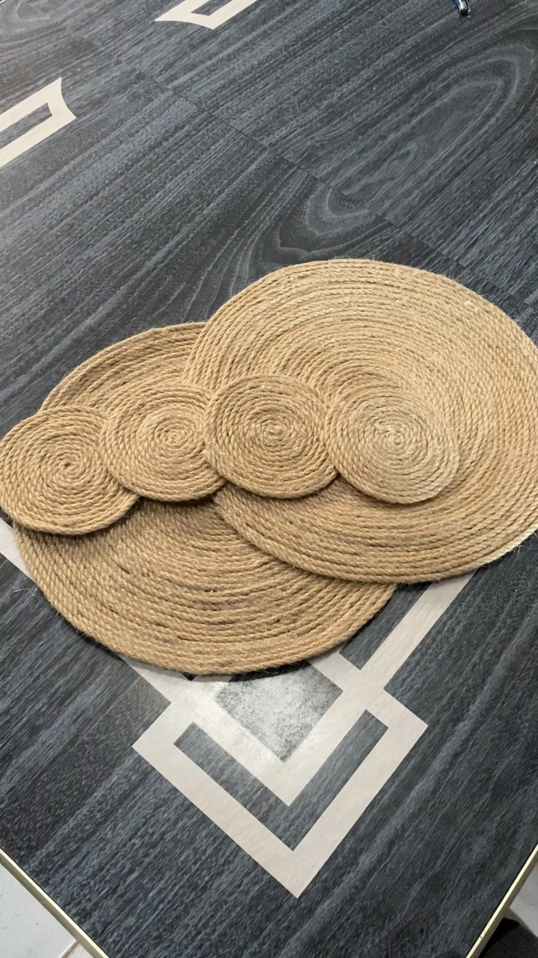 Easy DIY Jute Placemats and everything you need to make them! 

#LTKhome #LTKVideo #LTKSeasonal