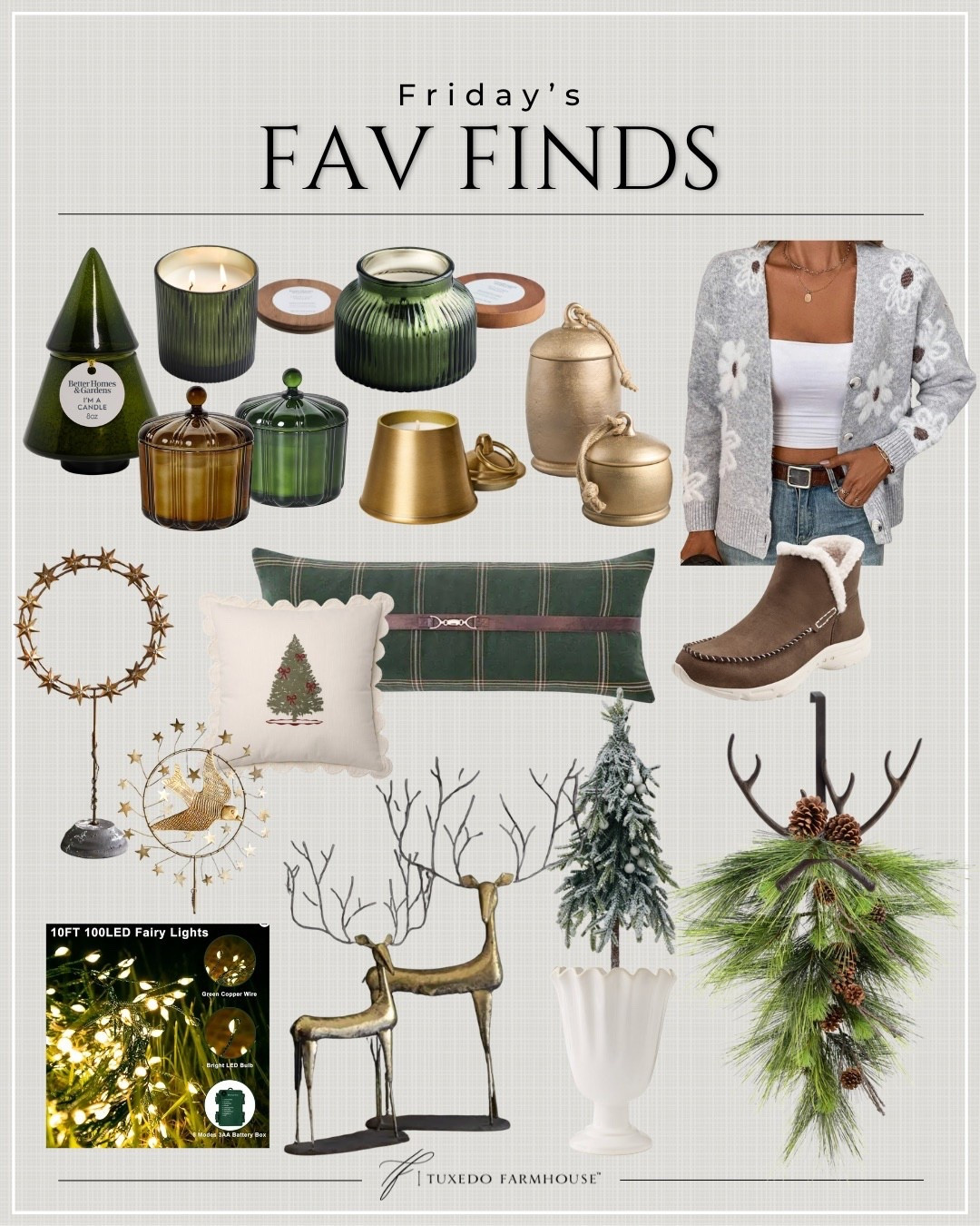My favorite holiday decor and fashion finds this week. 

#LTKHome #LTKHoliday #LTKFindsUnder50