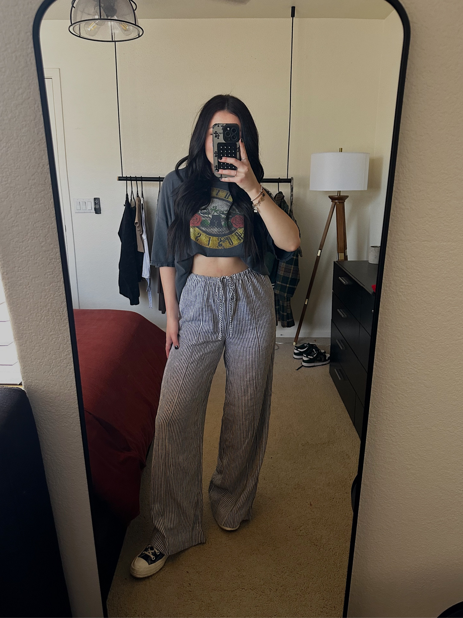 🖤 
Tee thrifted - linked similar styles both under $20! 
Pants are INCREDIBLE linen and under $30! 

#LTKstyletip #LTKxTarget #LTKfindsunder50