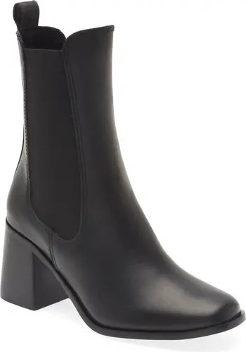 Steve Madden Argent Square Toe Chelsea Boot | Nordstrom | Nordstrom