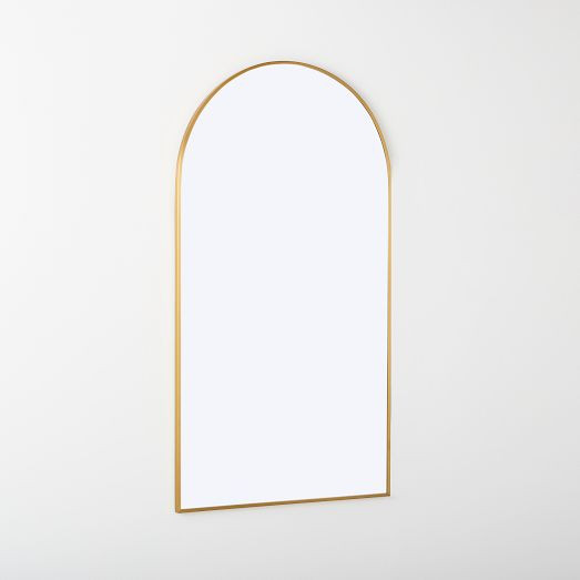Arched Metal Framed Medicine Cabinet | West Elm (US)