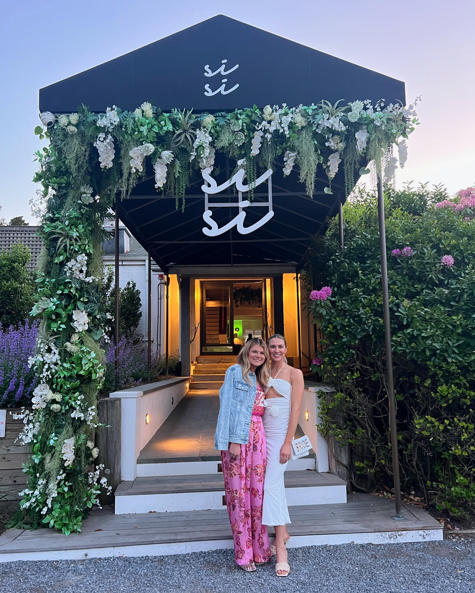 White dress for summer beach nights in the hamptons and bachelorettes! Bride bag. Braided woven slide heels!

#LTKwedding #LTKxNSale #LTKitbag