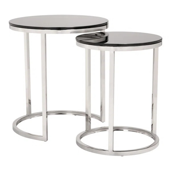 Porterfield 2 Piece Nesting Table | Wayfair North America