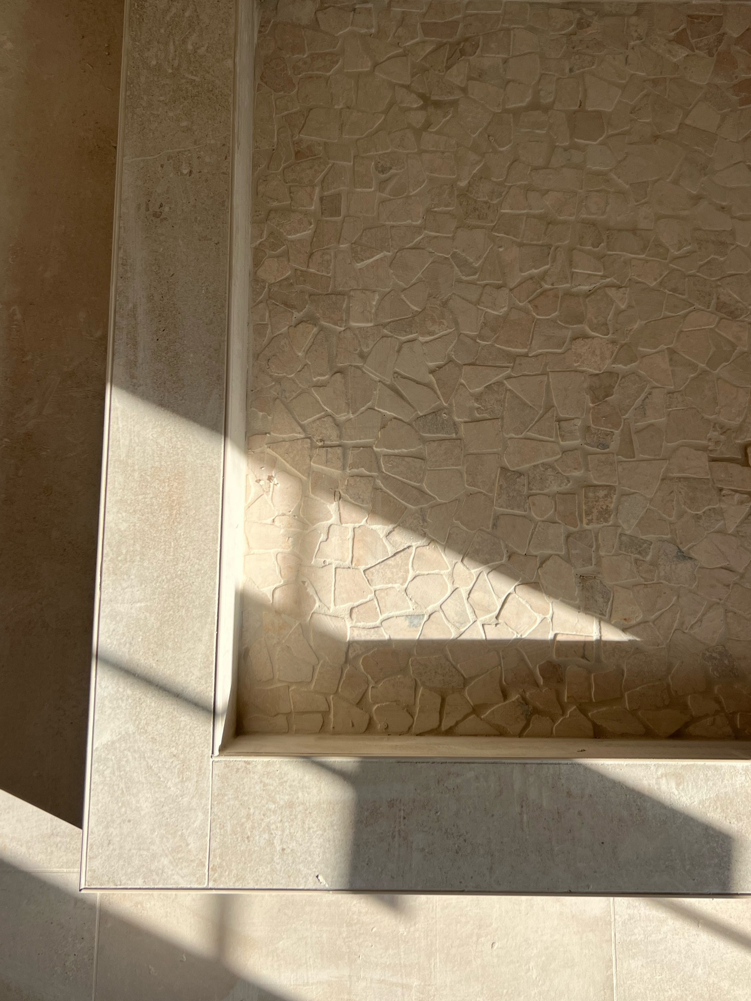 Bathroom tile shower tile earthy organic shower tile stone 

#LTKHome