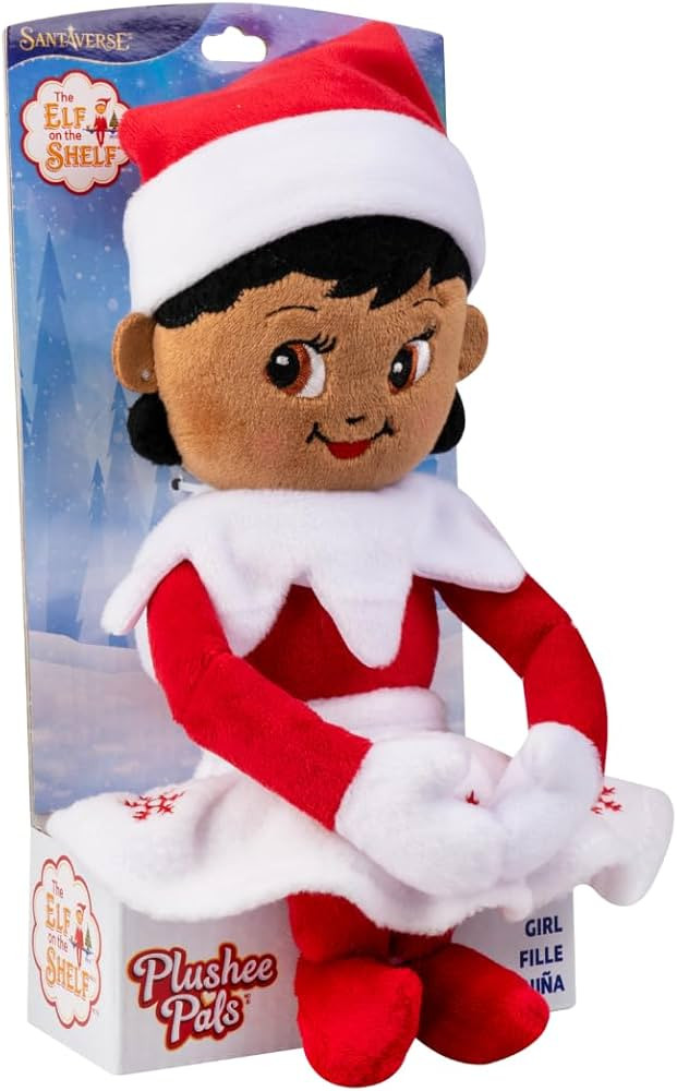 The Elf on the Shelf Plushee Pals - 17-inch Scout Elf Plush Toys - Huggable and Lovable Brown Eye... | Amazon (US)