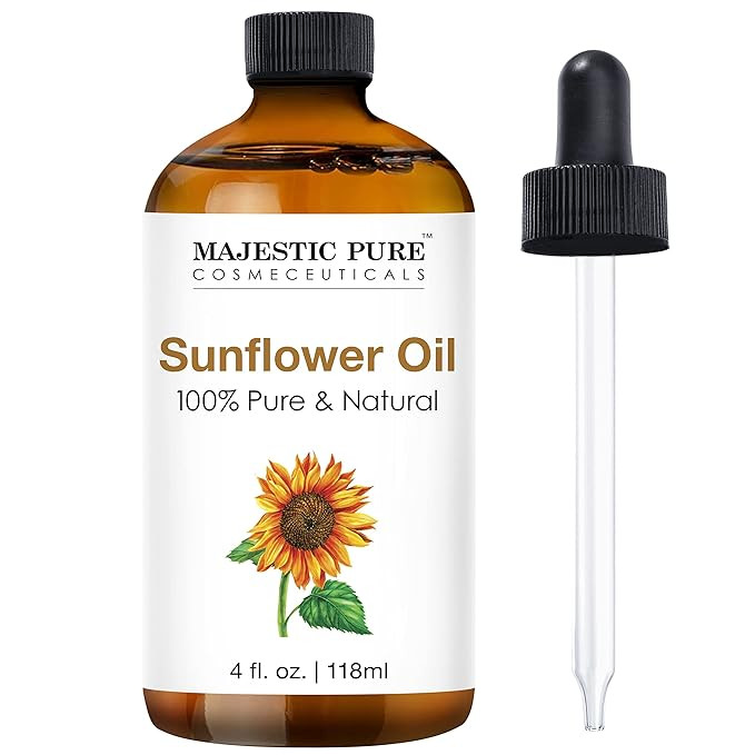 MAJESTIC PURE Sunflower Essential Oil | 100% Pure and Natural Sunflower Oil | Premium Grade Essen... | Amazon (US)