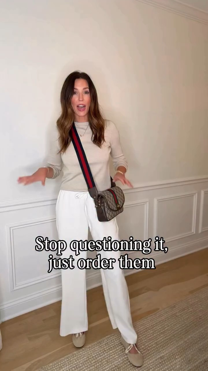 This is your sign to go ahead and order the Lodge look for less pants! Trust me, they are worth it. They’re wrinkle-resistant and so comfy. They also come in length options 🙌🏼

Like and type “LODGE” and I’ll send you the details.