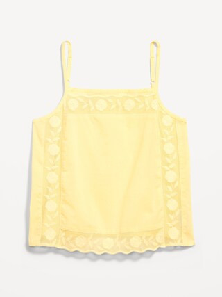 Scalloped-Hem Tank Top | Old Navy (US)
