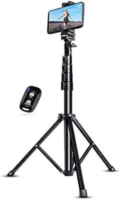 Selfie Stick Tripod, UBeesize 51" Extendable Tripod Stand with Bluetooth Remote for iPhone & Andr... | Amazon (US)