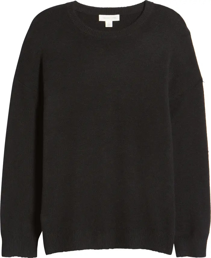 Organic Cotton Blend Crewneck Sweater | Nordstrom