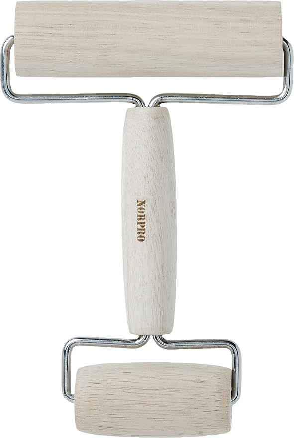 Norpro Wood Pastry/Pizza Roller 4in/10cm | Amazon (US)