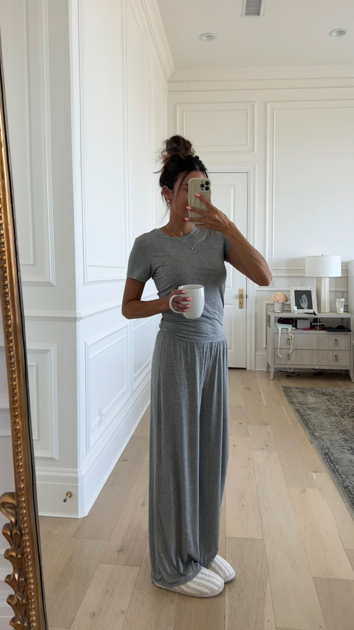 Lazy Sunday in the BEST pajamas from @amazon - so soft & cozy and affordable!!! 

#LTKOver40 #LTKootd #LTKmorningroutine