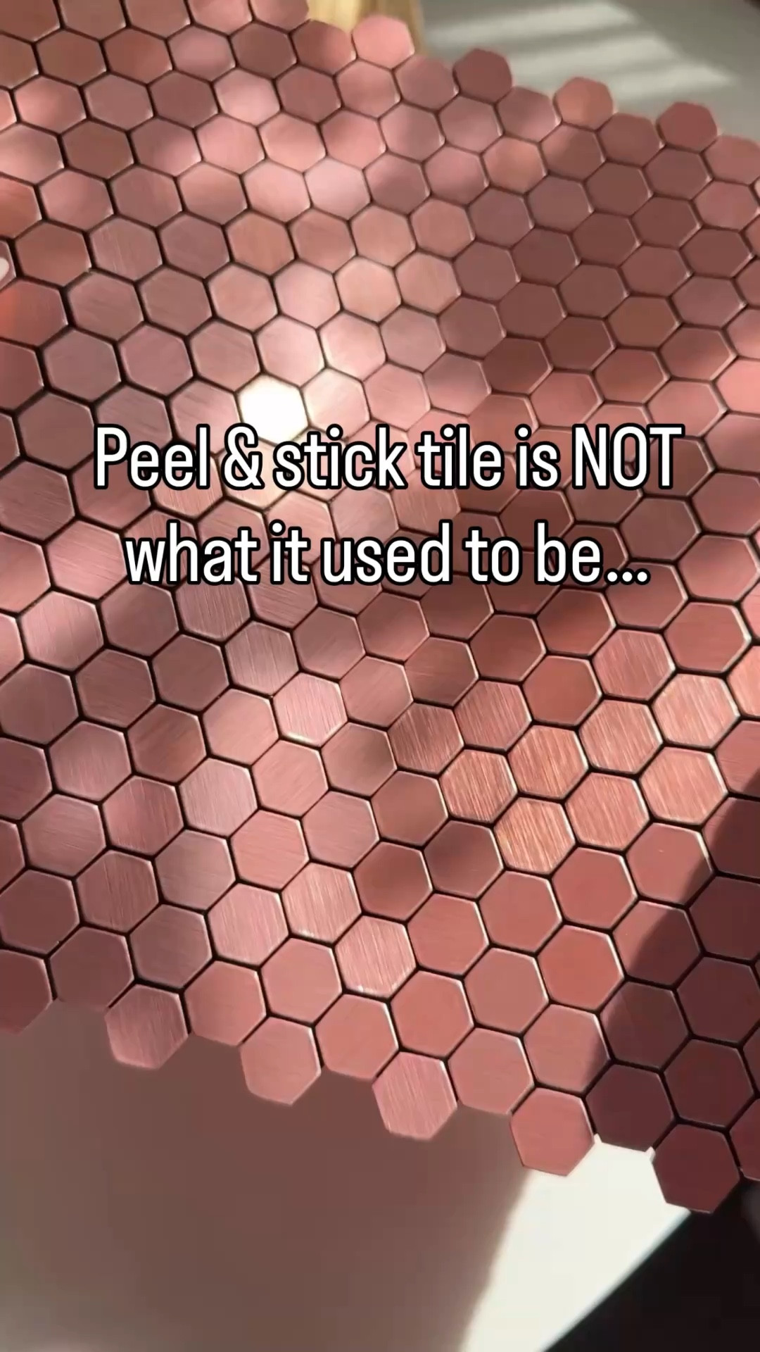 Easy diy! Peel & stick tile for a budget friendly change. These look soooo good! Amazon find  

#LTKSaleAlert #LTKHome