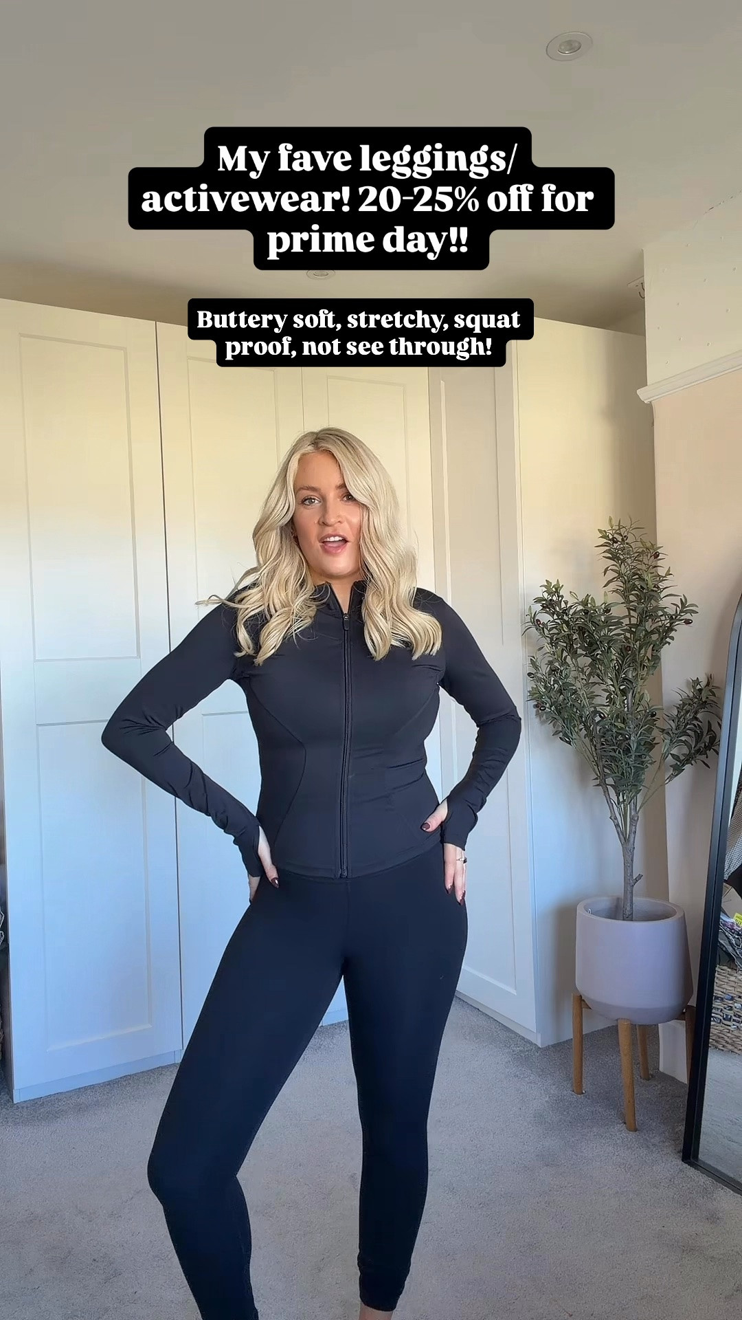 20-25% off the best activewear for prime day! I’ve been using this brand years and it is my absolute fave!