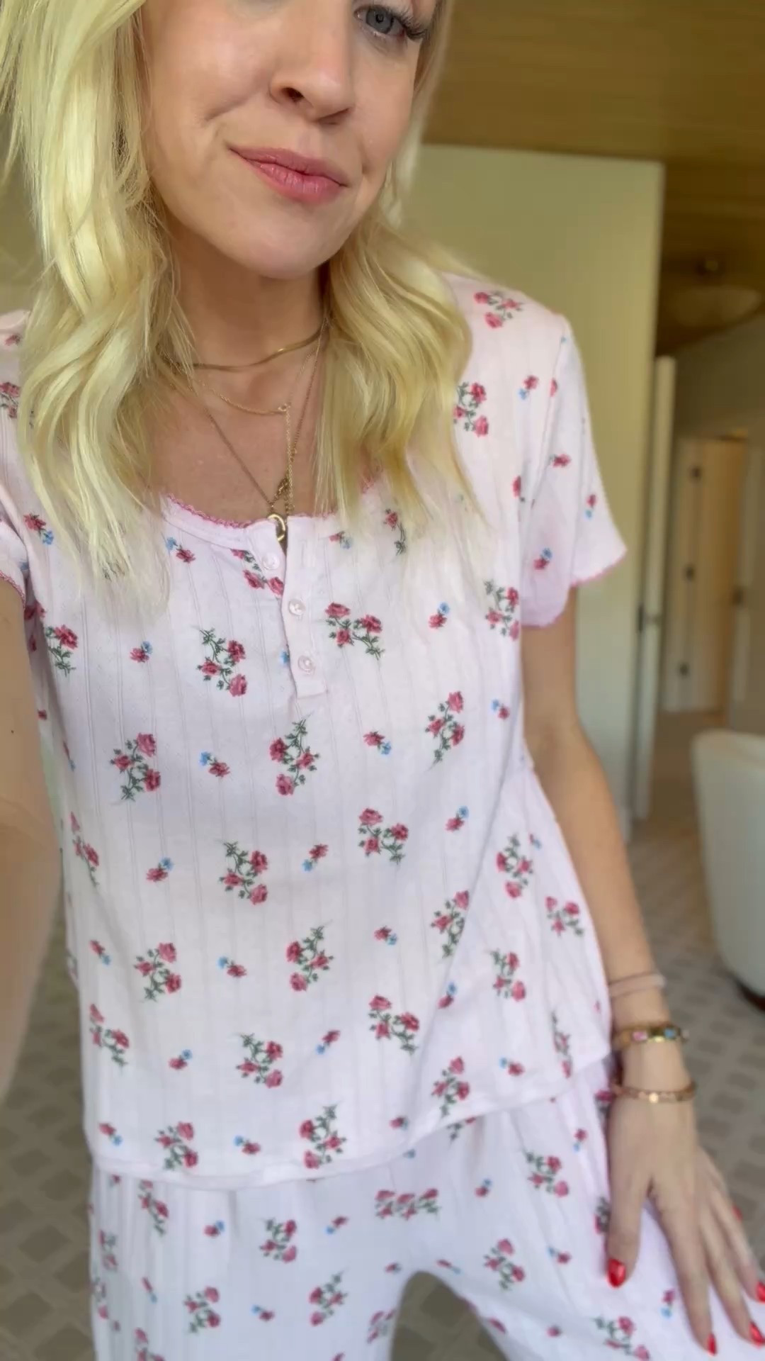 Pointelle pajamas from Walmart! Size M

#LTKootd #LTKmomlife #LTKgrwm