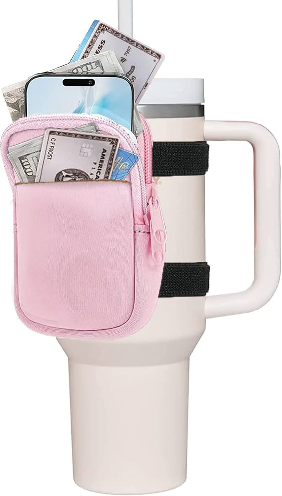 Water Bottle Pouch for Stanley Quencher Adventure 40oz & Stanley IceFlow 20oz 30oz,tumbler pouch ... | Amazon (US)