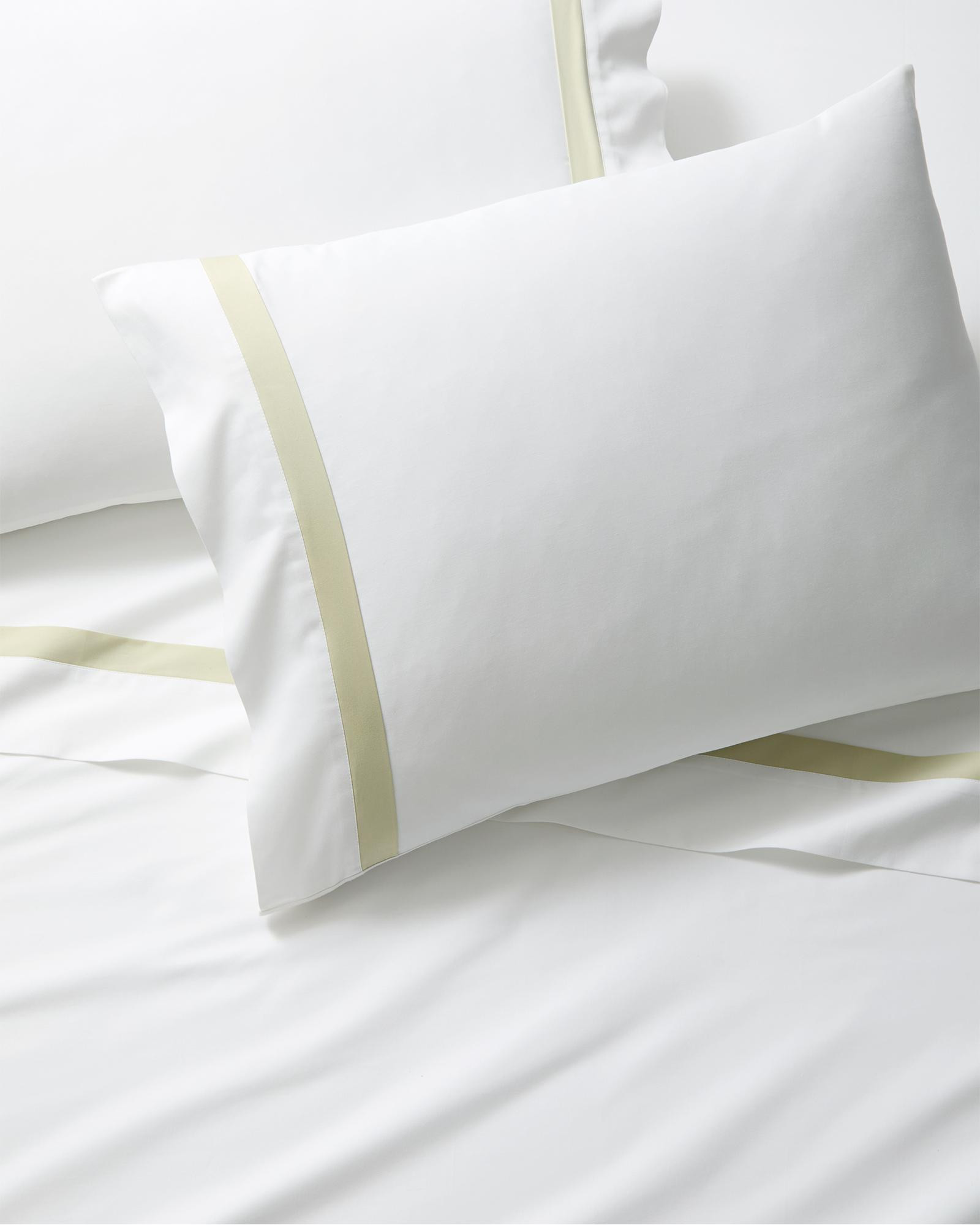 Border Frame Sateen Sheet Set | Serena and Lily