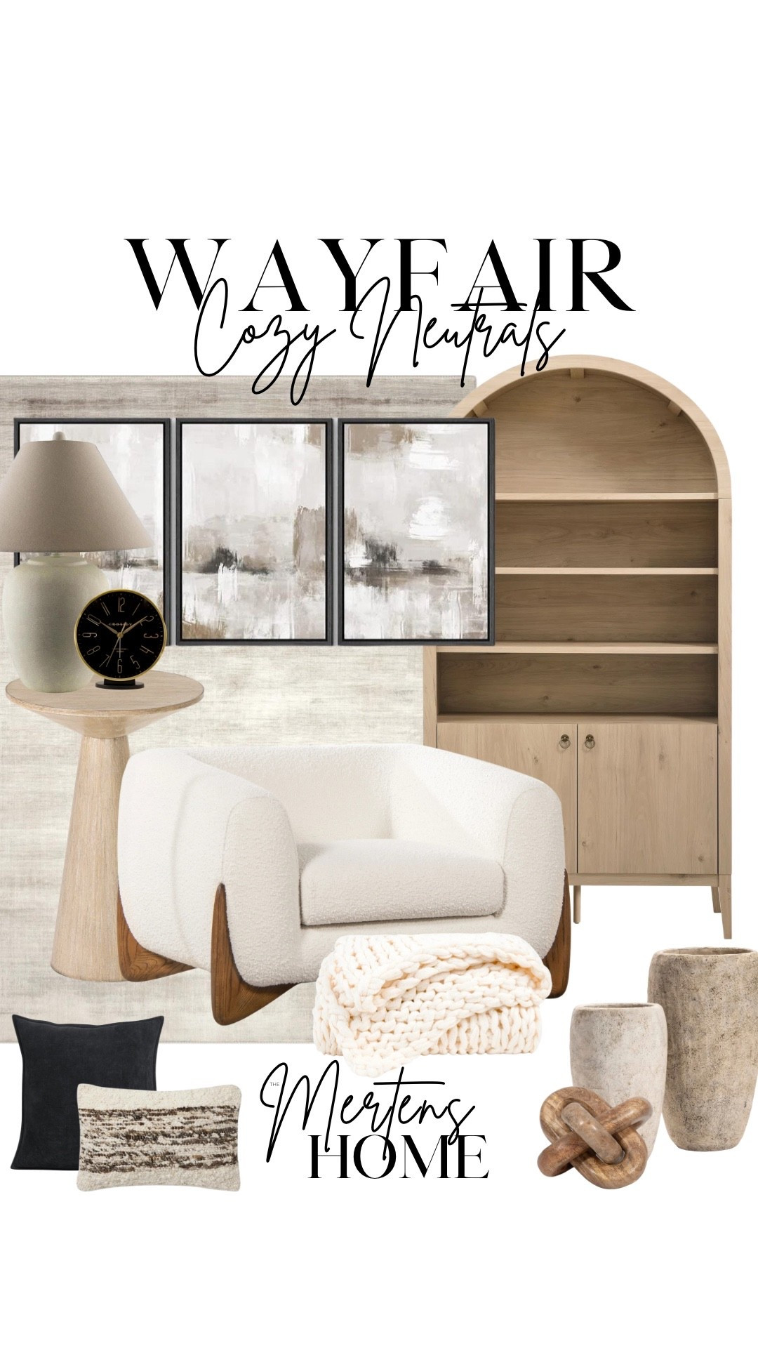 Wayfair cozy neutrals that make your home feel warm, calm, and perfectly styled 🤍✨ Comment NEUTRALS or shop below in the comments 🔗👇🏻

#LTKSaleAlert #LTKStyleTip #LTKHome