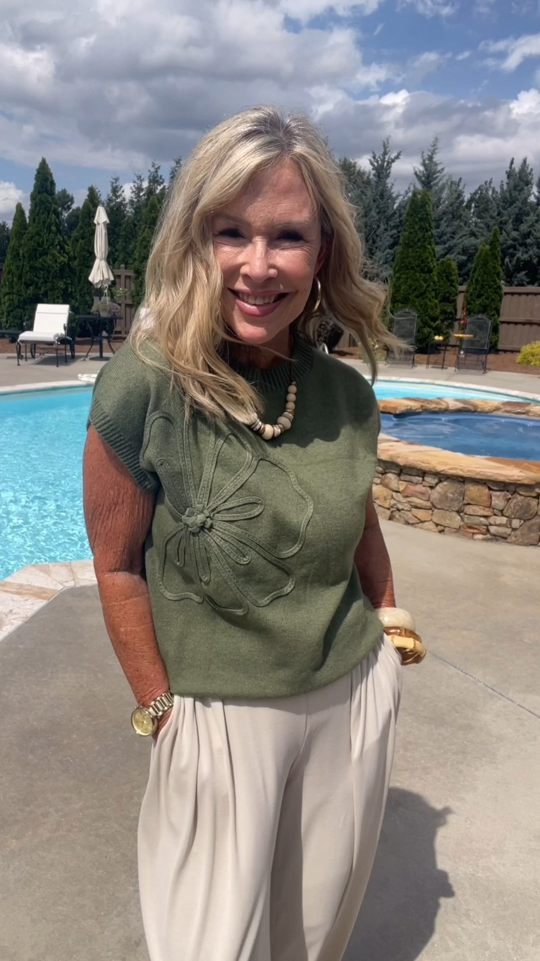 4 fab knit tops for late summer/early fall.

#LTKdayinmylife #LTKootd