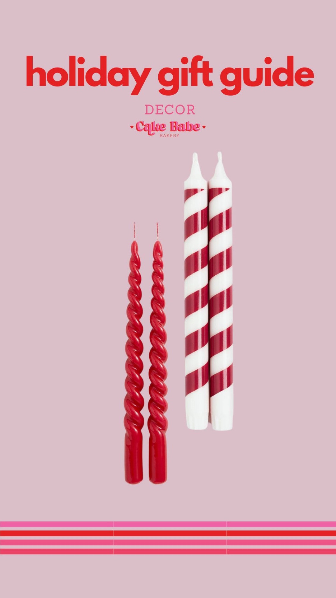 Christmas candles!!!!!