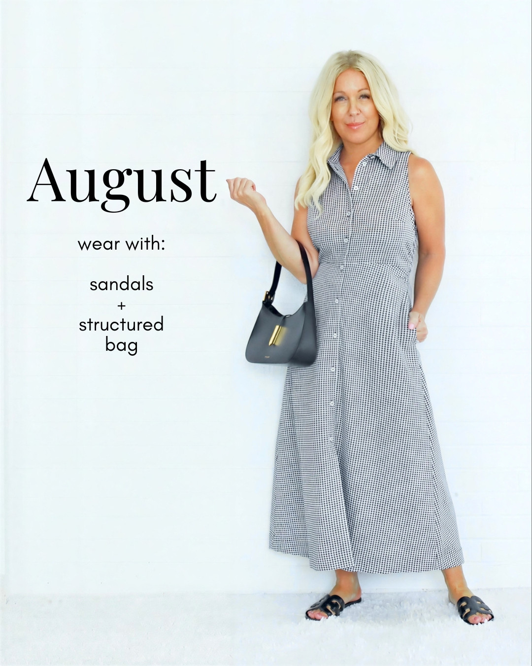 The Dress That Solves August, September & October 🤍

This is exactly the kind of purchase I make this time of year.

Retailers are clearing out summer inventory to make room for sweaters, boots, and coats. That means the best dresses are disappearing fast—even though we still have weeks (and in many places, months) left to wear them.

This gingham dress is one of those rare pieces that works across three seasons.

🤍 August → sandals + a shoulder bag
🍂 September → cardigan + ballet flats
🤎 October → denim jacket + ankle boots + a scarf

One dress.
Three months.
Endless outfits.

The best part? It's on clearance.

If you've been waiting for a sign to grab a versatile dress you'll wear over and over, this is it. Once seasonal clearance inventory is gone, it's gone. 

 #LTKSeasonal #LTKOver40 #LTKPetite