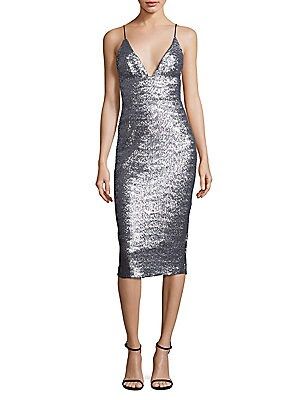 Sequin Slip Dress | Saks Fifth Avenue OFF 5TH