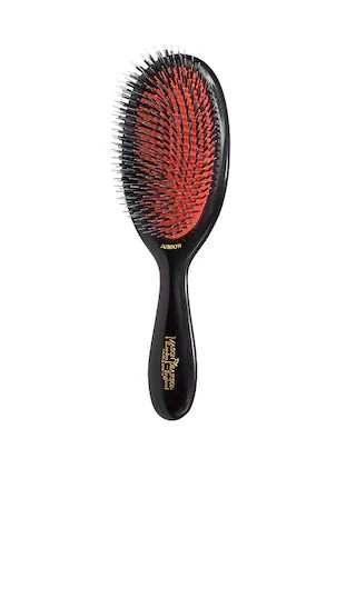 Mason Pearson Junior Bristle & Nylon Hairbrush in Dark Ruby. | Revolve Clothing (Global)