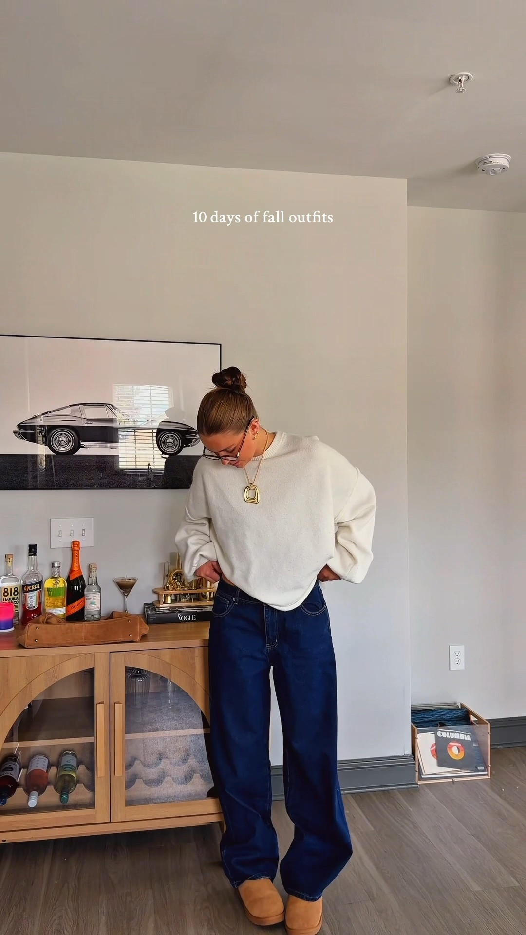 sweater & jeans are peppermayo, necklace is scandivv and bag is america leather co but i linked similar ones 🤍 

#LTKSeasonal #LTKStyleTip #LTKFindsUnder100