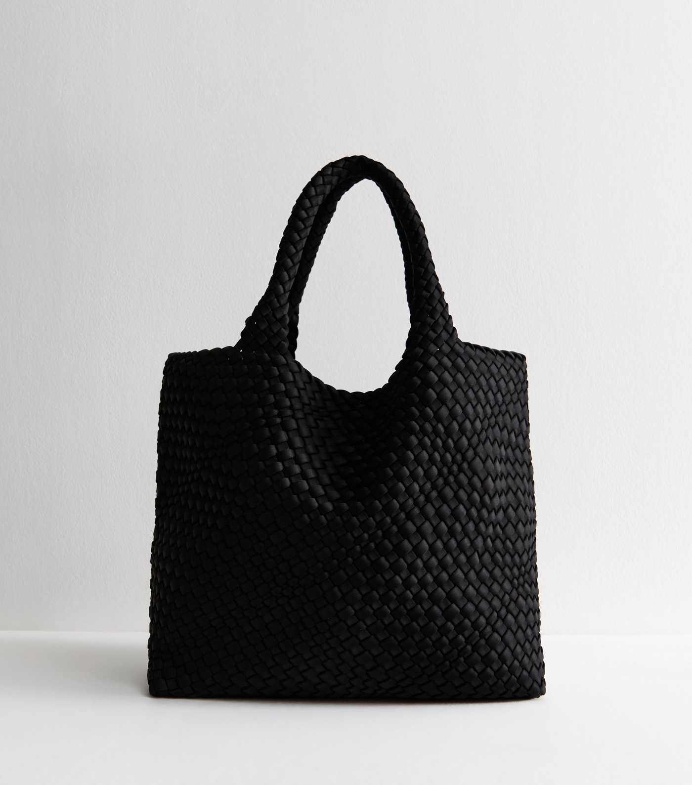 Black Woven Tote Bag | New Look | New Look (UK)