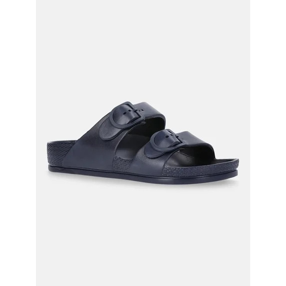 George Men's Two Buckle Slide Sandals | Walmart (US)