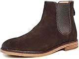 Clarks Men's Clarkdale Gobi Chelsea Boot, Dark Brown Suede, 90 M US | Amazon (US)