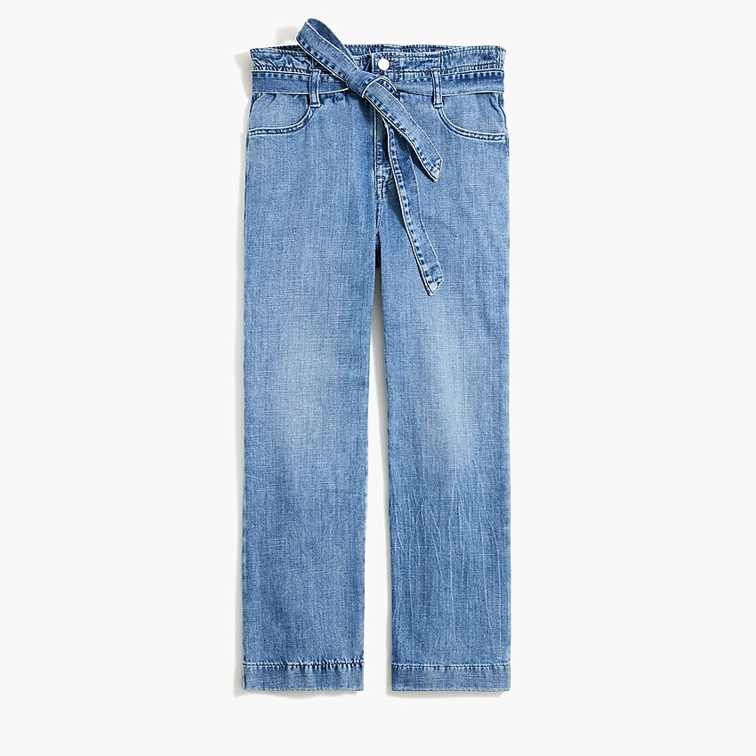 Paper-bag jean in signature stretch | J.Crew Factory