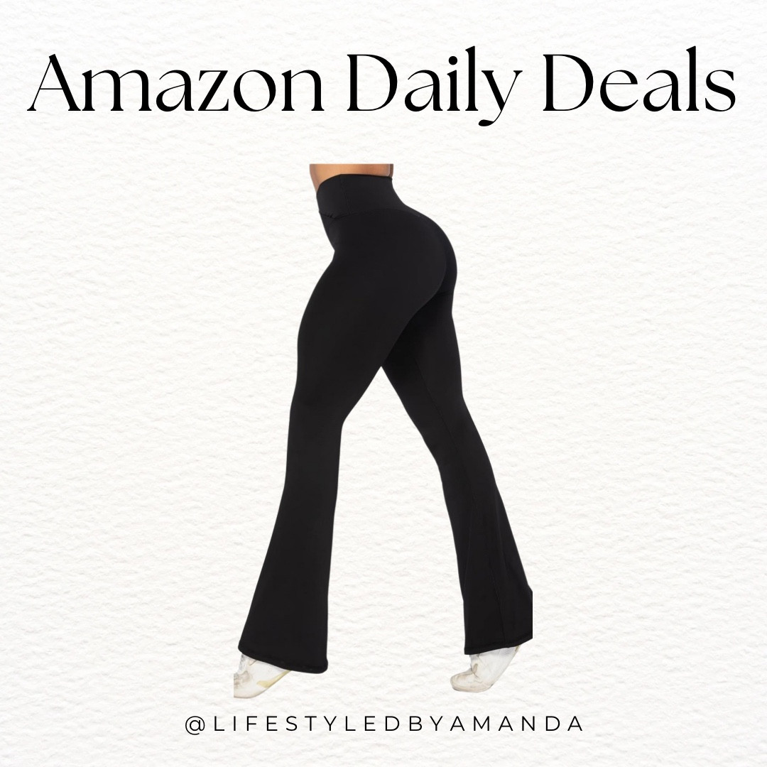 Amazon Daily Deals for March 6th, 2024. These flare leggings, top and makeup bag are so budget friendly!

#LTKfindsunder50 #LTKbeauty #LTKSpringSale