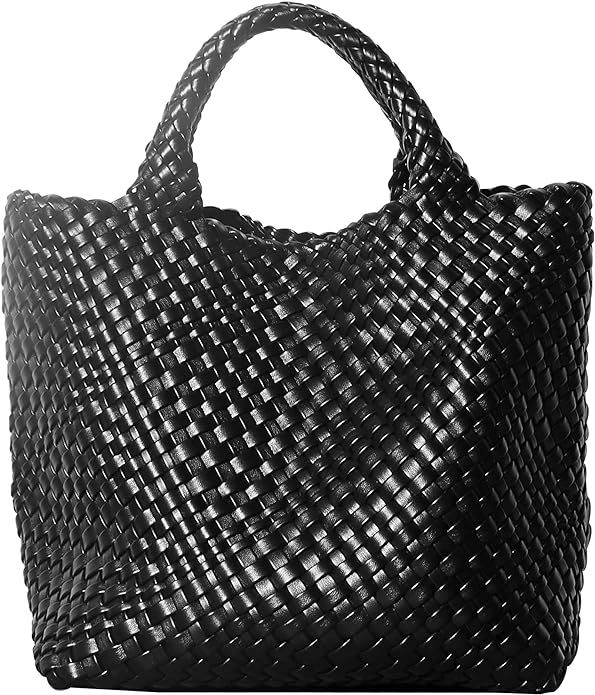 Amazon.com: BZXHVSHA Women's Tote Bag Large Capacity Handbags And Purse For Ladies (Black) : Clot... | Amazon (US)