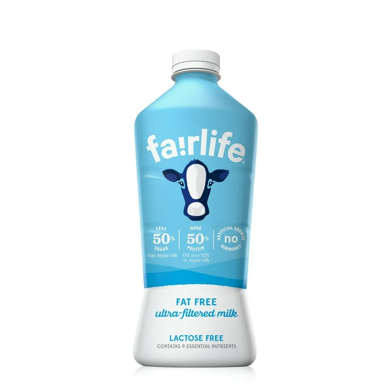 fairlife Lactose Free Fat Free Ultra Filtered Milk, 52 fl oz - Walmart.com | Walmart (US)