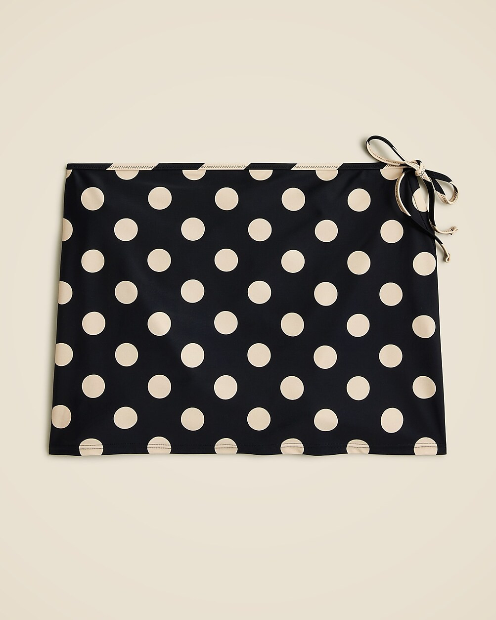 Mini swim skirt in dot print | J. Crew US